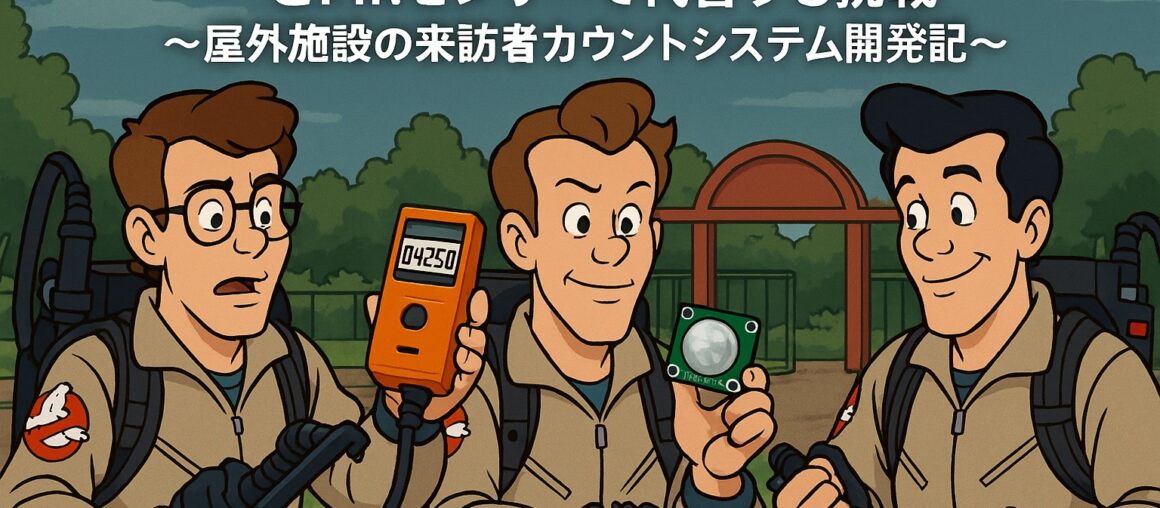 940万円の人数カウンターを、M5StickCPlus2とPIRセンサーで代替する挑戦 ~屋外施設の来訪者カウントシステム開発記~